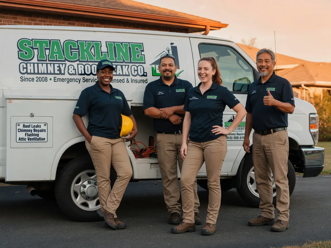Chimney flashing repair company in Starksboro, VT